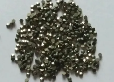 10 -100 LOOSE ROUND MARCASITE STONE CRAFT VINTAGE JEWELLERY REPAIR LOT 0.8-2mm • £2.95