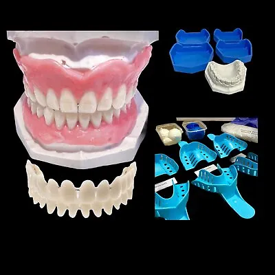 DIY Denture Kit Full Denture Home Denture Kit  Dental Putty Impression • $98.99