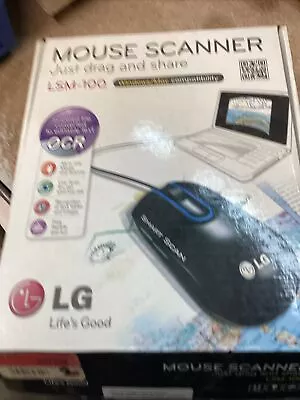 LSM-100 Mouse Scanner LG Smart Scan  Windows PC Mac Compatible • $30