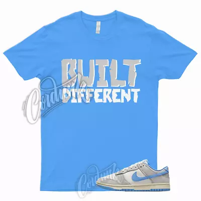 BUILT T Shirt For Dunk Low Athletic Department University Blue Sail Smoke Grey • $24.29