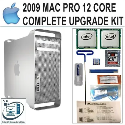 Twelve 12 Core Apple Mac Pro 41 Early 2009 CPU Complete Upgrade Kit To X5690 • $89.99