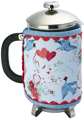 CAFETIERE Cosies Covers Ulster Weavers Fox Badger Coffee Cups Bluebirds Flowers • £10.49
