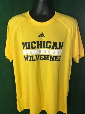 Michigan Wolverines Adidas Lacrosse T Shirt  • $14.99