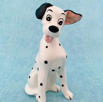 Vintage Walt Disney Productions 101 Dalmatians Dog Pongo Figurine Ceramic Japan • $8.97