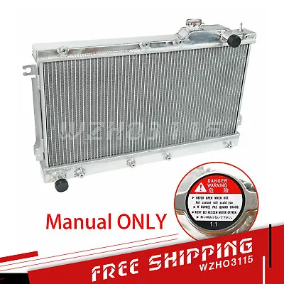 2 Row Full Aluminum Core Racing Radiator Fit 1990-1997 Mazda Miata MX5 MT Only • $107.99