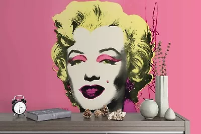 3D Graffiti Marilyn Monroe Wallpaper Wall Mural Removable Self-adhesive 177 • $29.79