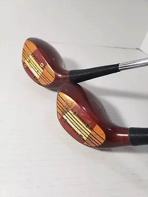 Macgregor Jack Nicklaus Muirfield Driver And 3 Wood Oil Hardedned Pair  • $49.99