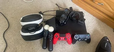$500 • Buy Sony PlayStation 4 1TB And VR Headset With Remote Controllers. $500 Ono