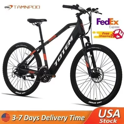 Electric Bicycle Mountain Bike 27.5'' E Bike 48V 11.6Ah Shimano 21-Speed E MTB • $799