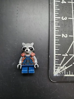 Lego Guardians Of The Galaxy Rocket Raccoon Sh384 Minifigure Set 76079 Set 76102 • £6.75