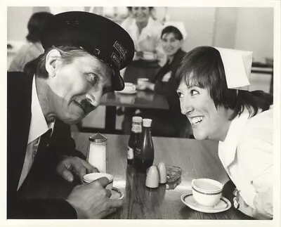 Holiday On The Buses Stephen Lewis As Blakey Kate Williams Original 8x10 Photo • £24.32