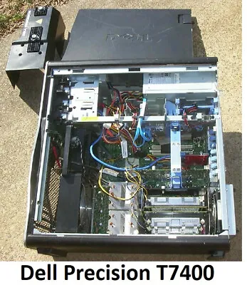 Dell Precision T7400 Tower Dual Xenon CPU 8G-Ram Video Card 1KW Power Supply • $125