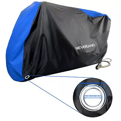 Motorcycle Covers Waterproof Outdoor Storage All Season Fit Up To 96  Motorcycle • $19.43