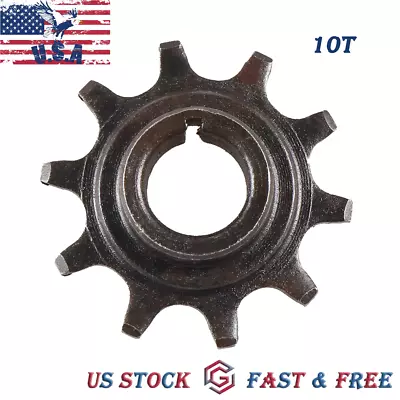 10T Clutch Gear Drive Sprocket 10T For 49cc 66cc 80cc Engine Motorized Bicycle • $6.99