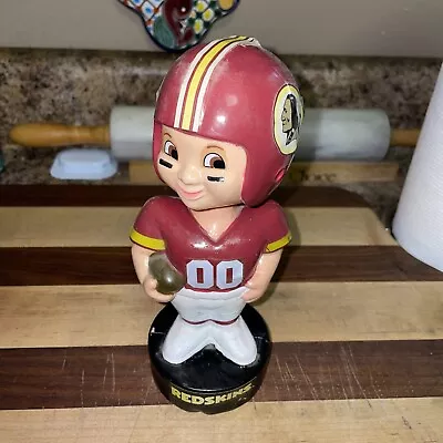 Vintage NFL Washington REDSKINS Bobble-Head Nodder Plastic • $27.30