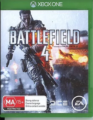 Battlefield 4 (Xbox One 2013) - Action Shooter - Free Post - AU Stock - CHEAP • $7.50