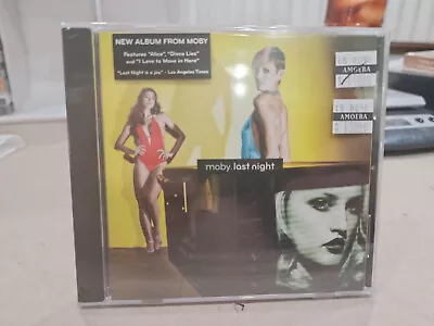 Last Night By Moby (CD 2008) NEW SEALED • $12.99