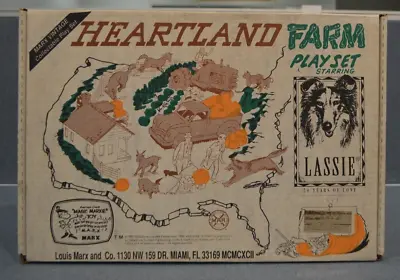 Marx Heartland Farm  Playset With Lassie Never Played With # 4793 • $174.50