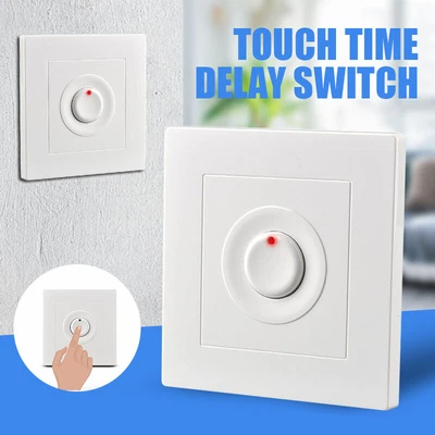 £6.20 • Buy Stairs LED White Corridor Light Switch Time Delay Touch Switch Tact Switch