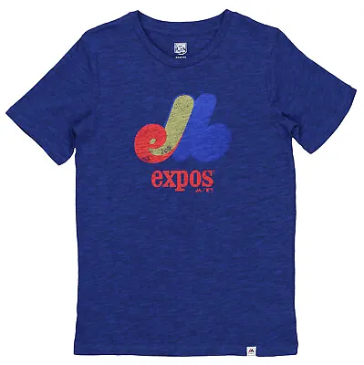 Baseball MLB Youth Montreal Expos Back In The Day T-Shirt Top • $9.99