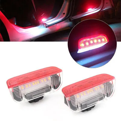 White Red LED Side Door Courtesy Light Lamp For VW Golf GTi EOS Jetta Passat • $15.96