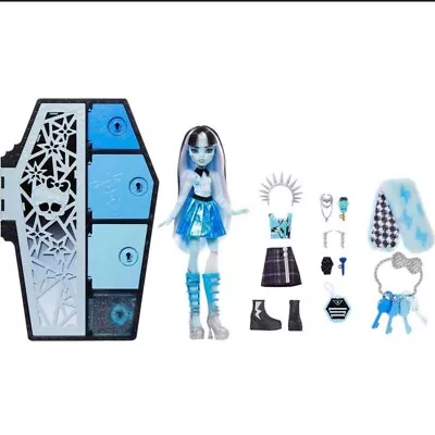 Mattel Monster High Skulltimate Secrets Fearidescent Frankie Stein Doll NEW • $31