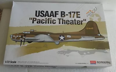 New 2016 Academy Usaaf B-17e Pacific Theater Airplane Bomber 1:72 Model 12533 • $44.99