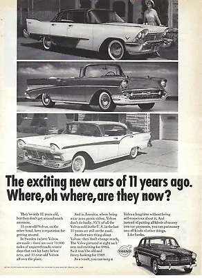 1967 Volvo Exciting New Cars Of 11 Years Ago Vintage Magazine Print Ad/Poster • $11.90