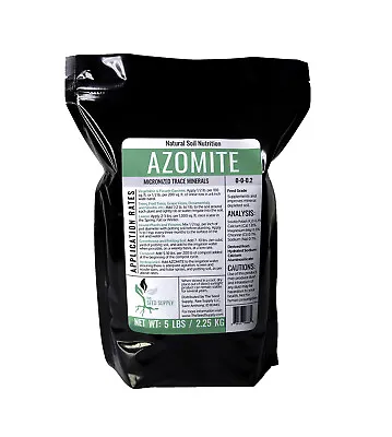 5 Pound AZOMITE Volcanic Ash Rock Dust Powder - 67 Trace Minerals • $16.95