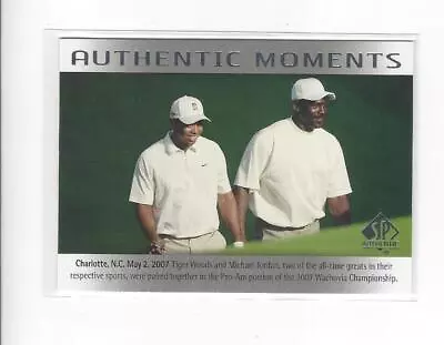 2014 SP Authentic #69 Tiger Woods/Michael Jordan  • $59.99