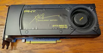 PNY XLR8 GeForce GTX 660 Ti 2GB 192BIT GDDR5 Graphics Card 90 Day Warranty! • $39.95