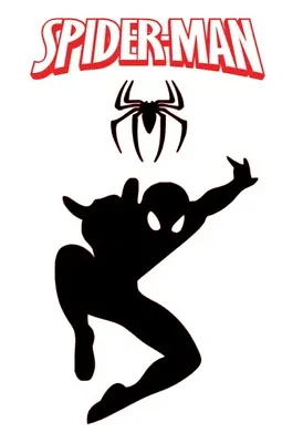 Spiderman Marvel Wine Bottle Vinyl Decal Sticker.   • £2.50