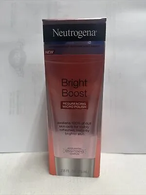 Neutrogena Bright Boost Resurfacing Micro Polish 2.6oz./75ml New In Box • $25.65