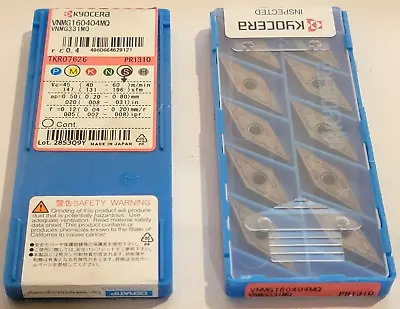 Vnmg 331 Mq Pr1310 Kyocera *** 10 Inserts *** Factory Pack **** • $125