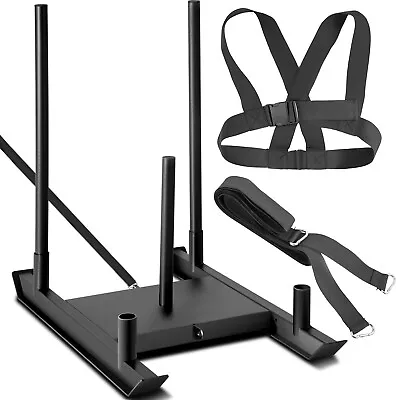 VEVOR Weight Sled System Push Pull Drag Power Speed Athlete Strength Workout • $147.99