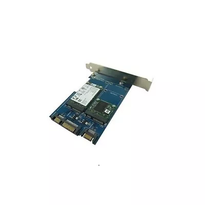 MSATA Dual Port To SATA II 2 Port Adapter • $6.25