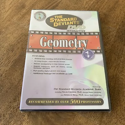 STANDARD DEVIANT'S Geometry DVD - NEW / SEALED - FREE SAME DAY SHIPPING • $14.99