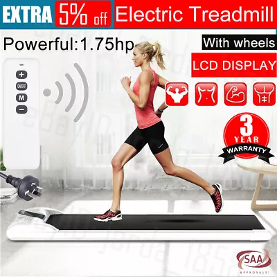 $309.99 • Buy Electric Treadmill Home Gym Exercise Machine Fitness Equipment LCD Walking Pad