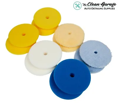 $130 • Buy Rupes Polishing Pad Kit | 12 Pads For 6  Backing Plate | DA Foam Wool Buffing