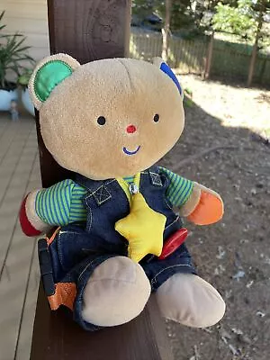 Melissa & Doug K's Kids Teddy Wear Bear Stuffed Educational Toy Plush 13” • $11.90