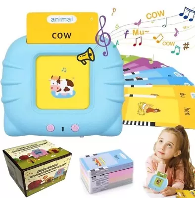Talking Baby Flash Cards 224 Words Kids Educational Toys Toddlers Learning Cards • £6.99