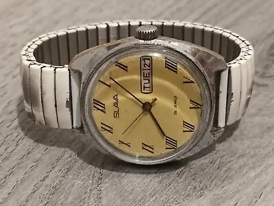 Rare Vintage Wristwatch Slava SSSR Working  • $1