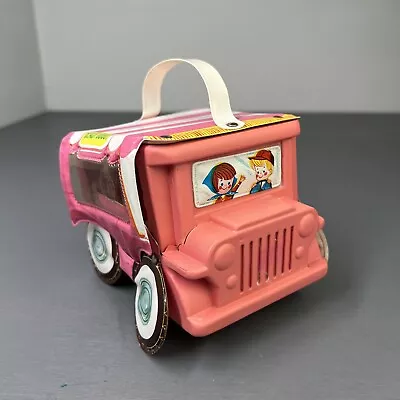 Vintage 1966 Mattel Liddle Kiddles “Beach Buggy” Pink Toy Car Rare • $34.30