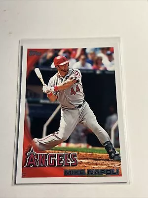 2010 Topps - #619 Mike Napoli Los Angeles Angels • $1.35