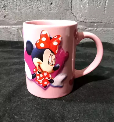 3D Disney Minnie Mouse Vintage Pink Jerry Leigh Mug • $22.49
