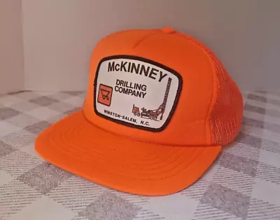 Yupoong & Co. Mckinney Drilling Co. Mesh Foam Trucker Snapback Hat • $13.99