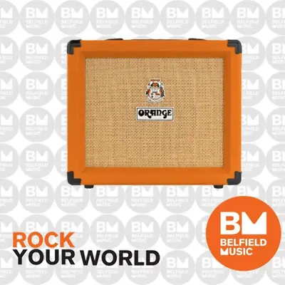 $245 • Buy Orange Crush 20 Guitar Amplifier 20w Combo Amp - Brand New - Belfield Music