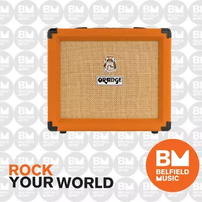 $245 • Buy Orange Crush 20 Guitar Amplifier 20w Combo Amp - Brand New - Belfield Music