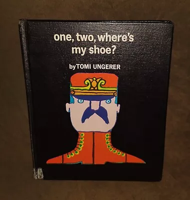 Rare! Vintage One Two Where's My Shoe? Tomi Ungerer Hardcover 1964 Ex-library • $50