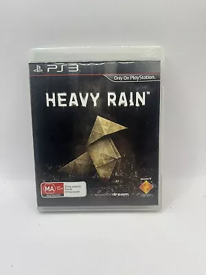 Heavy Rain - Sony Playstation 3 - Complete With Manual - Free Postage • $9.99